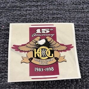 Harley Owners Group 15th Anniversary Sticker‎